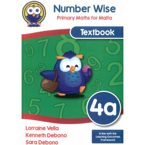 Picture of NUMBER WISE TEXTBOOK 4A